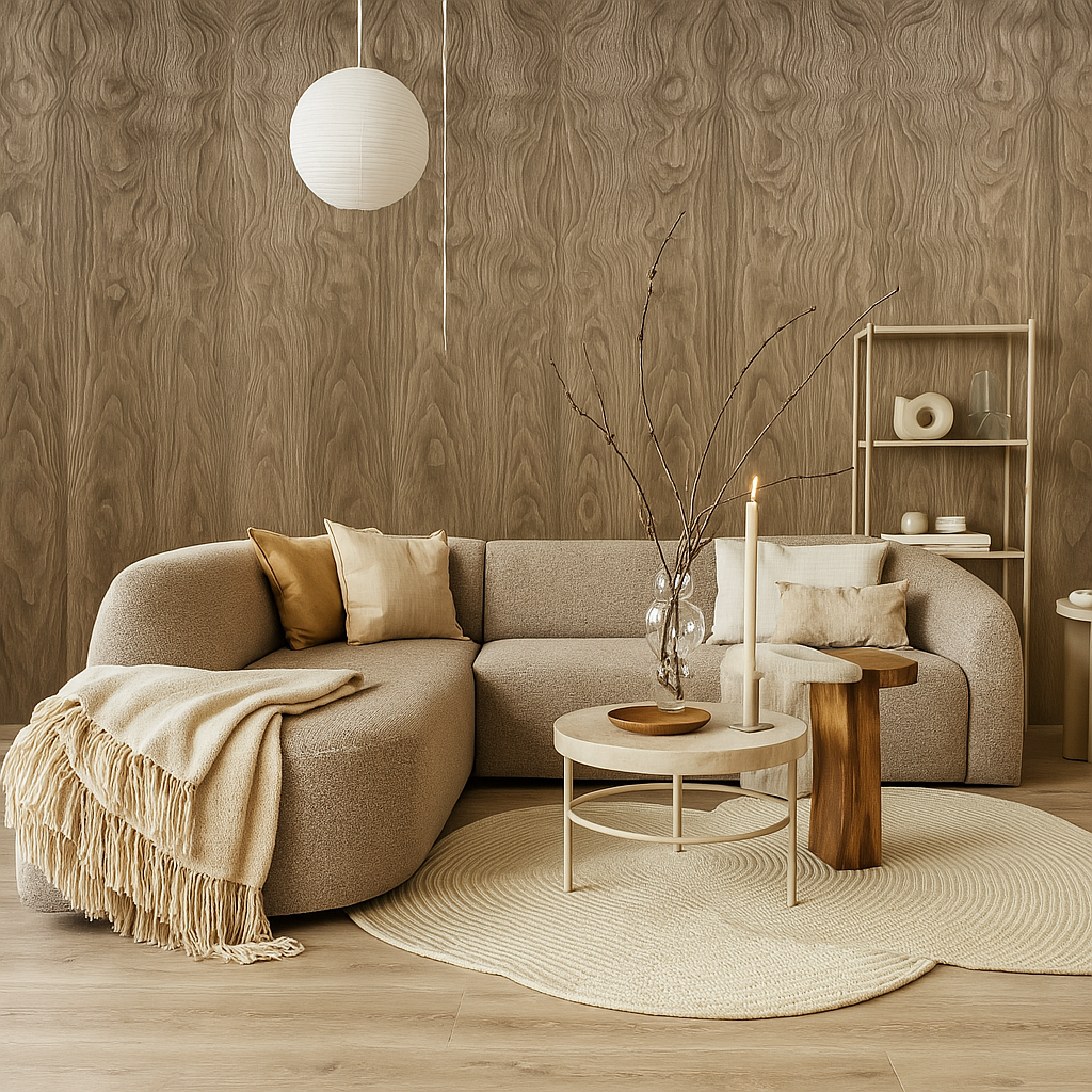 NØRR DECOR PANEEL 60X260X1.7 CM WALNOOT