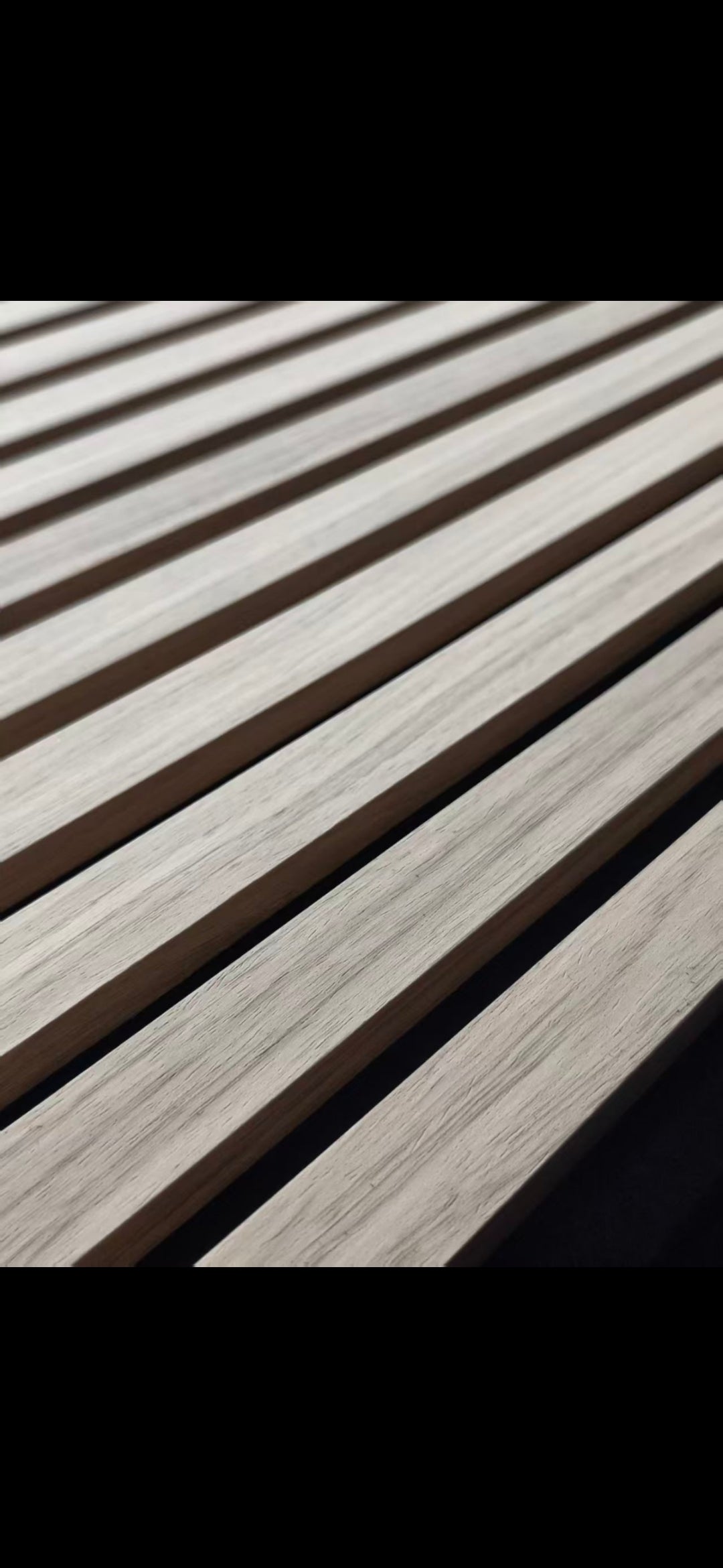 Norrvik® Akupanel Premium 260x60x2.1 cm Eiken (NEW) 3-zijdig gefineerd