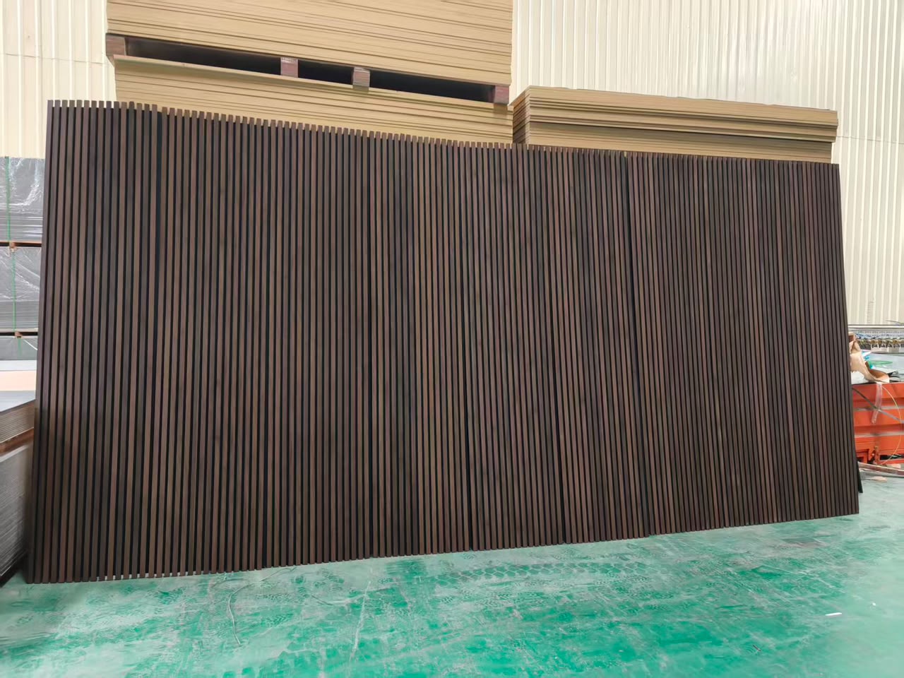 Norrvik® Akupanel Premium 260x60x2.1 cm Walnoot 3-zijdig gefineerd
